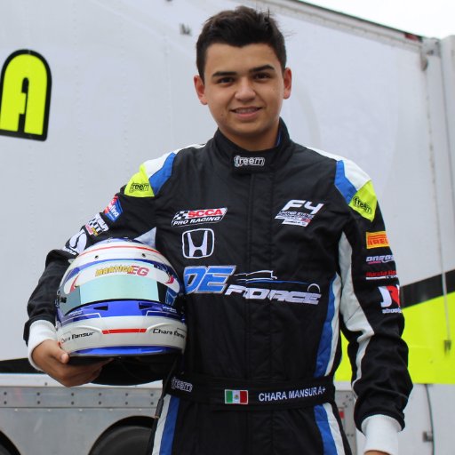 charamansur's profile picture. Piloto de la FIA Fórmula 4 NACAM México. Racing Driver US Formula 4