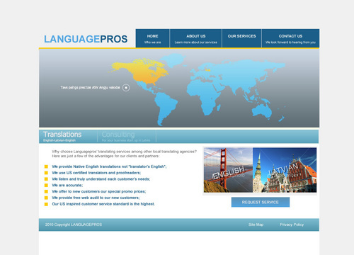 Languagepros's profile picture. I’m a translation & consulting agency,inspired by the US quality and customer service standards. I’m also the best resource to support Your business in Latvia.