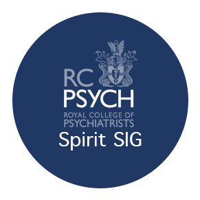 Spirituality Special Interest Group@The Royal College of Psychiatrists-Our twitter content is to share information and not necessarily our official view/policy.