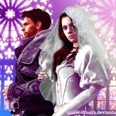 am take by Jill valentine in love with here in the game also we got married in the game