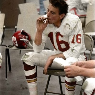 lejund_1's profile picture. We are all Len Dawson, having a smoke, at half time, of the Super Bowl