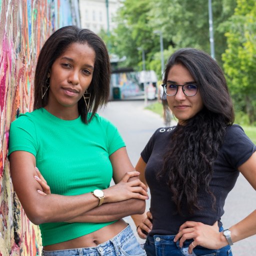 A podcast by @sarahas_san & @sarah_diedro celebrating Womxn  of color in Europe and featuring real talks about their lives as Black and Brown Womxn in Brussels