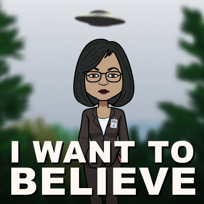 This is my SyFy account.  There will always be a special place in my ❤️ for The X-Files and Star Wars. But there's enough room to accommodate all other stories.