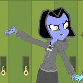 A 16 year old junior who likes trains and pianos. Has a twin sister named @EQG_Trackthesia. Sometimes she's short tempered and mad.
EQG version of @MLP_Songrail