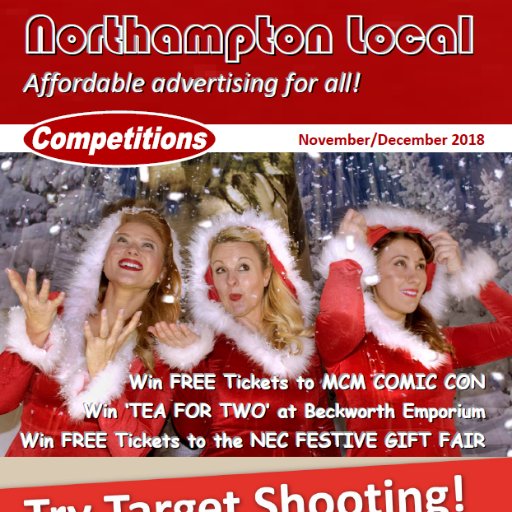 Northampton Local magazine offers purposely, exceptionally low cost advertising to businesses & organisations in the Northants area.  Prices start at just £10.