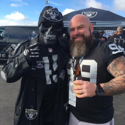 Raiders fan since 1980. Win,Lose or Tie, Raider till I die. No better fans anywhere than Raider fans. RaiderNation is Family.