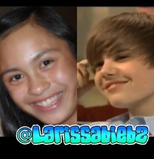 larissabiebz's profile picture. this is @larissa4BIEBER!!!! hope u follow me!! hope @justinbieber follows me 2!! he followed my friend so theres still hope 4 me!!! luv ya JUSTIN!!! :)