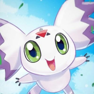 Hi, wanna play? || the cute animal Digimon who loves to play with Gulimon || and has an appetite for creme puffs. || #MVRP #DigimonRP