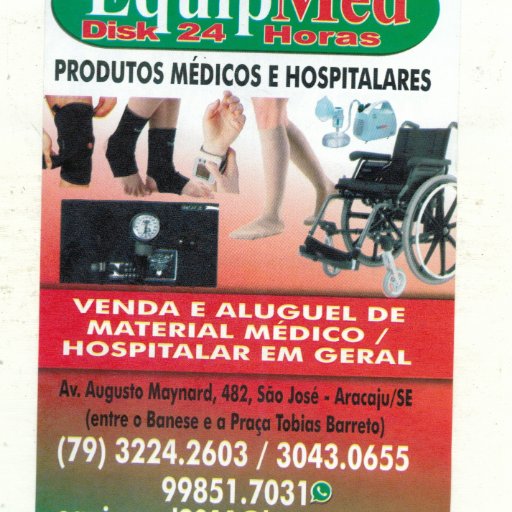 LOJA DE PRODUTOS MÉDICOS HOSPITALARES 24 HORAS LOCAÇÃO DE CADEIRA DE RODAS MULETAS ANDADORES CAMAS HOSPITALARES ETC..