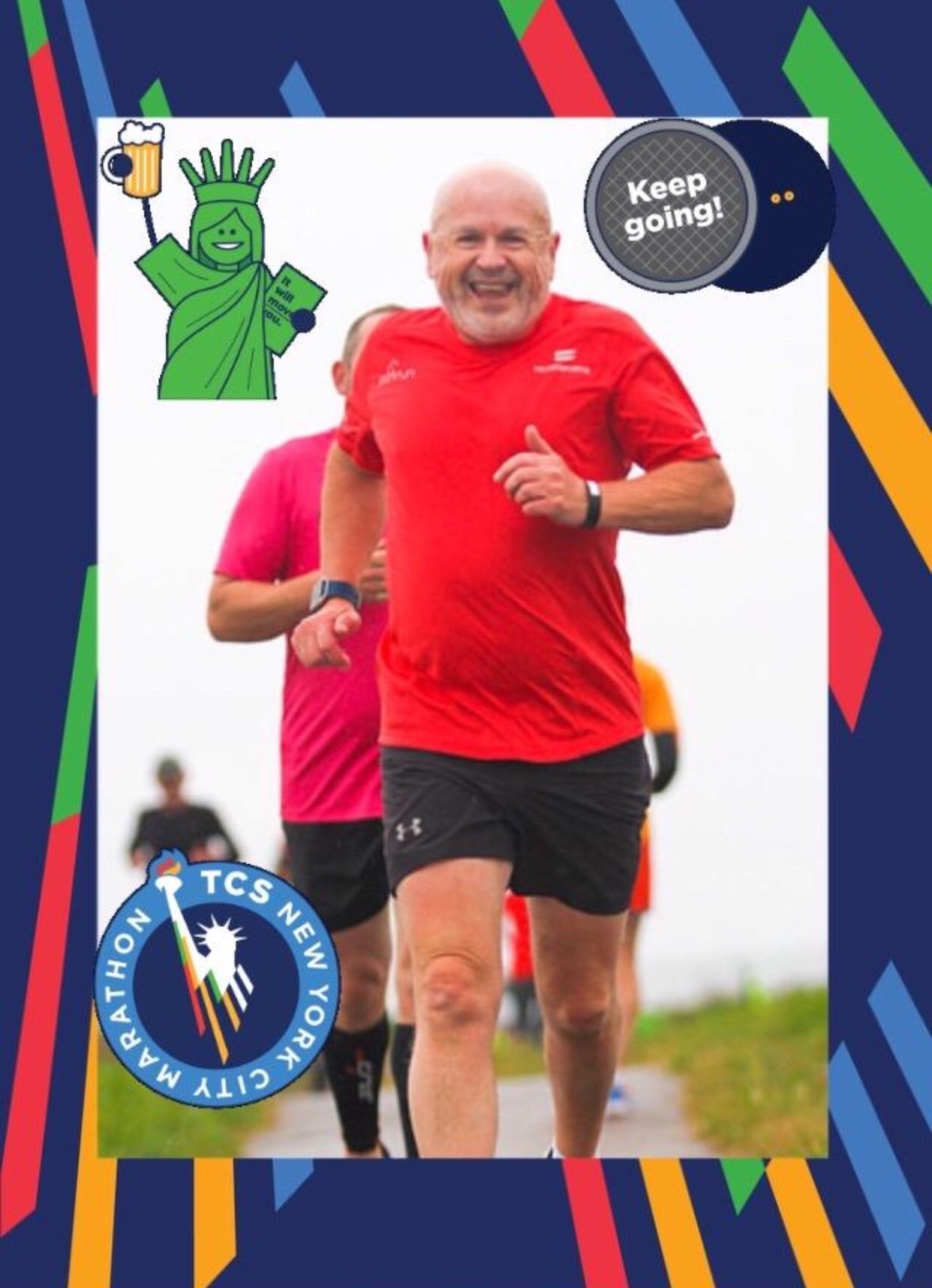 Runner: Marathons 4 charity... London. New York.......