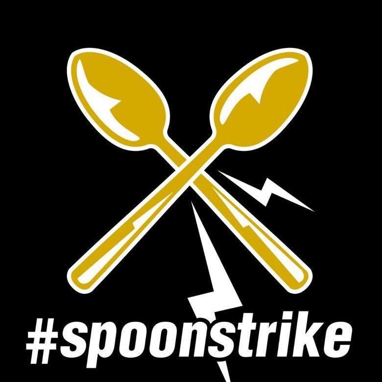 The Wetherspoon employees that striked for the first time in the company’s history. Fighting for workers rights during the Corona crisis. @bfawu1 #spoonstrike