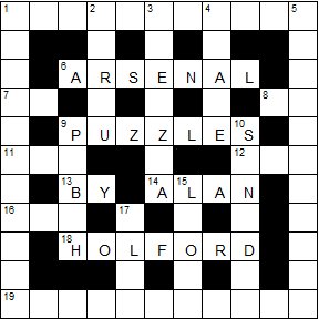 Creating professional standard Crosswords and other puzzles especially for Gooners. #gooners #afc #arsenal #gunners #yagunnersya #goonerfamily
