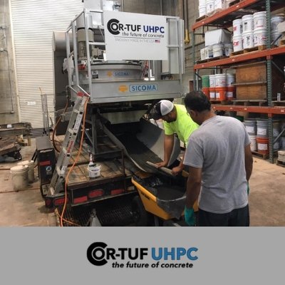 Cor-Tuf UHPC is the only licensed producer of Cor-Tuf Ultra-High Performance Concrete in the United States and the world.