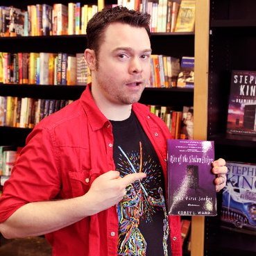 Author Korey Ward is the Author of the YA novel Rise of the Shadow Seekers: The First Seeker. He also writes horror and mystery under his pen Landon Wake.✍️