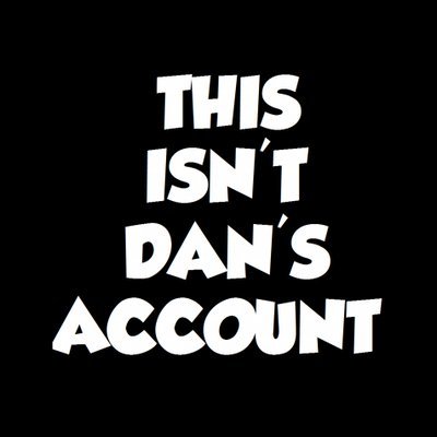 If you're coming here looking for Dan this isn't the right account. Dan's twitter is @FoldableHuman