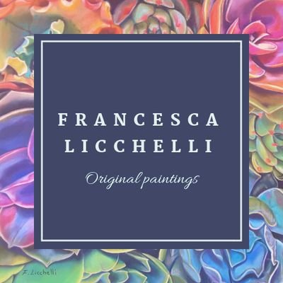 I' m an italian artist, I love paint and draw...original oil paintings, watercolors, soft pastels and drawings, this is my life ...www.francescalicchelli.it