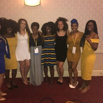 The Lovely Theta Lambda Chapter of Sigma Gamma Rho Sorority, Inc. at the University of Virginia. Chartered on December 5th, 1980.