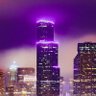 columbialights's profile picture. When the sun goes down, the crown lighting illuminates Seattle from Columbia Center.