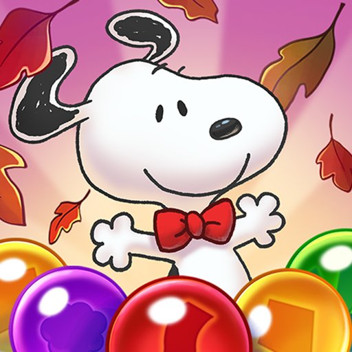 Join Snoopy and the Peanuts gang in #SnoopyPop - a delightful bubble shooter game on the App Store and Google Play!