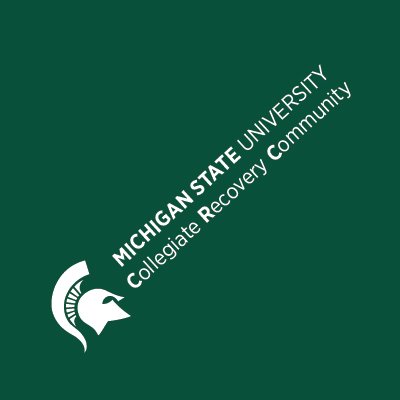 Michigan State University's Collegiate Recovery Community serves students in or seeking recovery from alcohol and other drug addiction on MSU's campus.