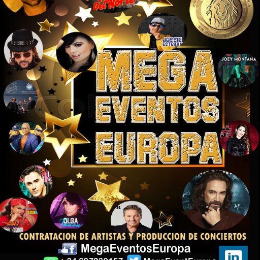 Una Productora de Conciertos y Venta de artistas Famosos. profesional y confiable a nivel mundial, email: europamegaeventos@yahoo.com