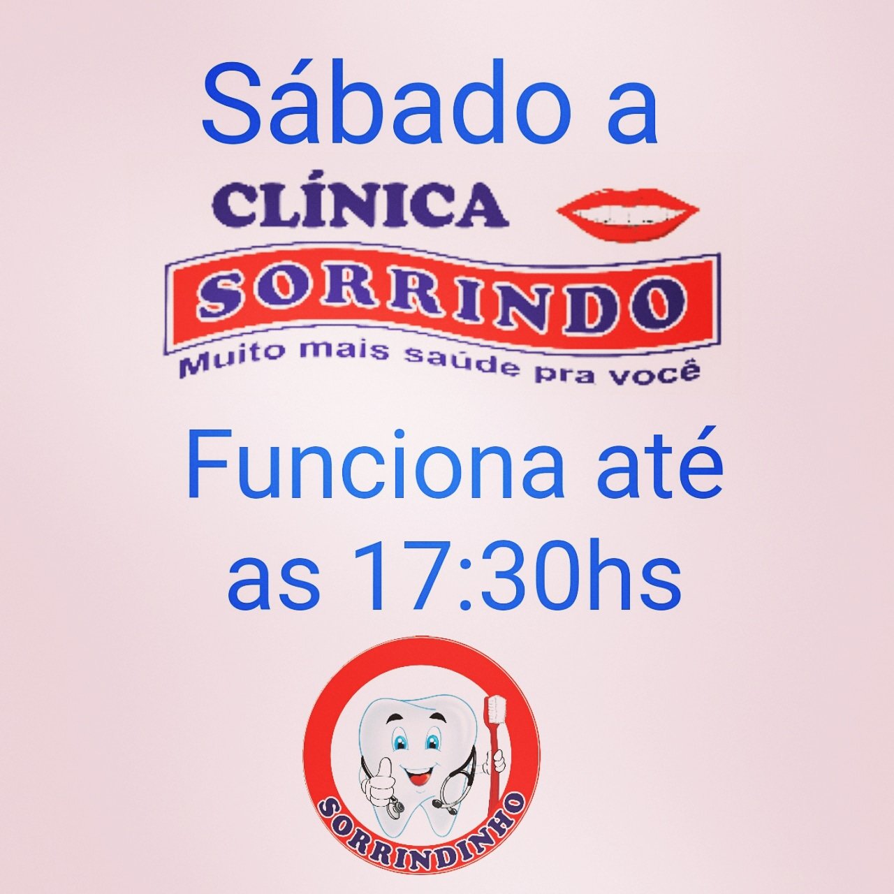 Clínica Sorrindo é uma Clinica de Dentista e Médico. Realizamos exames de DNA. Temos Endócrino Pediatra. Implantes, Clareamento a Laser, Siso, Protese Dentaria