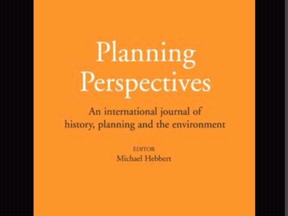 Planning Perspectives is a quarterly peer-reviewed academic journal of history, planning and the environment, published by @Routledge https://t.co/SZwh0dxRyY