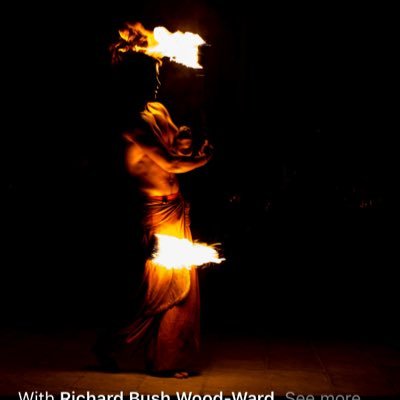 A flow artist, a fire performer and entertaining people is a reward in its self although money’s good too. #flaming-panda