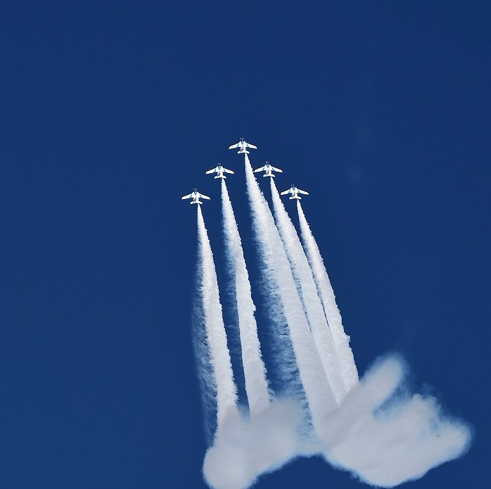 飛行機の写真撮ってます