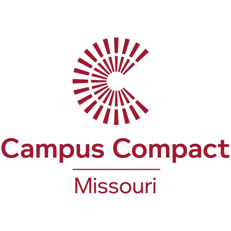 Our goal is to strengthen civic engagement and service-learning partnerships between Missouri's post-secondary institutions and the communities they serve.