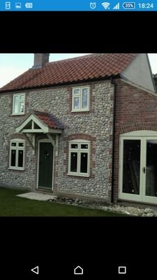Traditional Norfolk builder @Happisburgh who specialises in brickwork and flintwork
,free estimate, @brkabo1973@gmail.com 07717476670