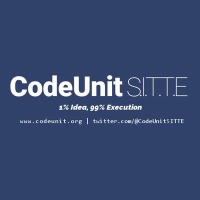CodeUnitSITTE's profile picture. CodeUnit SITTE is a professionally managed Nigerian software & ICT  development enterprise, with a principal partner who has being in the  ICT arena since 1993.