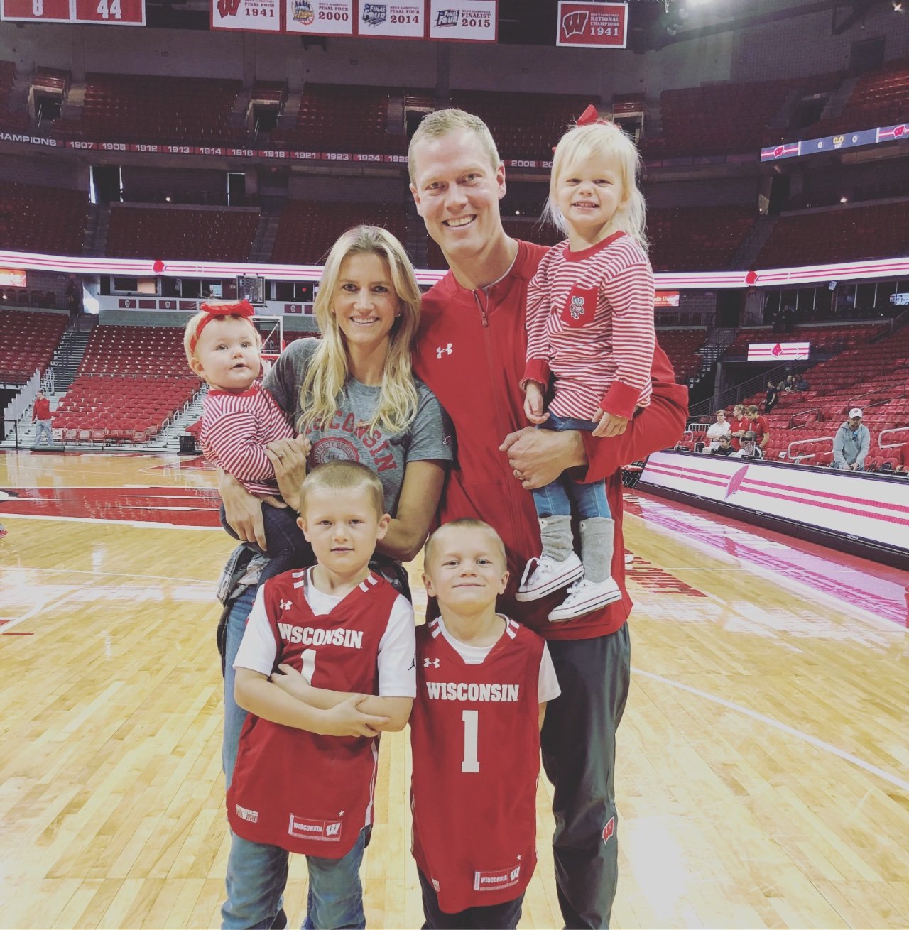 Husband, Father & Assistant men's basketball coach at the University of Wisconsin