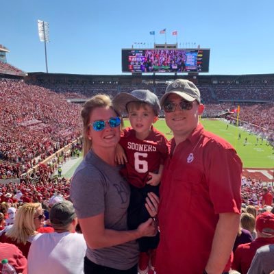We are Sooners! Also enjoy great food and date nights with the wife.