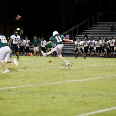 15 years old Freshman, Kicker and punter at Seminole high school