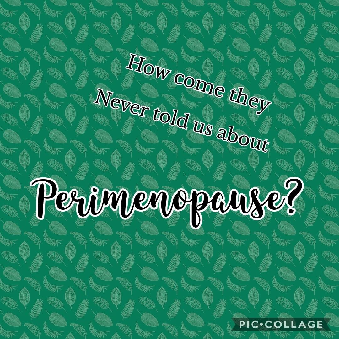 Looking for women to join an open, honest, judgment free discussion about perimenopause for possible inclusion in my upcoming book.
Also on Facebook & Instagram