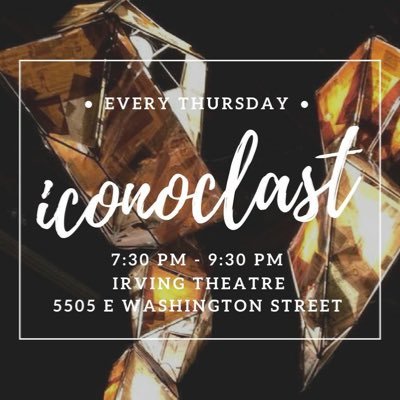 We facilitate an inclusive, safe space for artists to do & say whatever the f*** they want from 7:30PM - 9:30PM every Thursday. #secondthursday #iconoSLAM = $5!