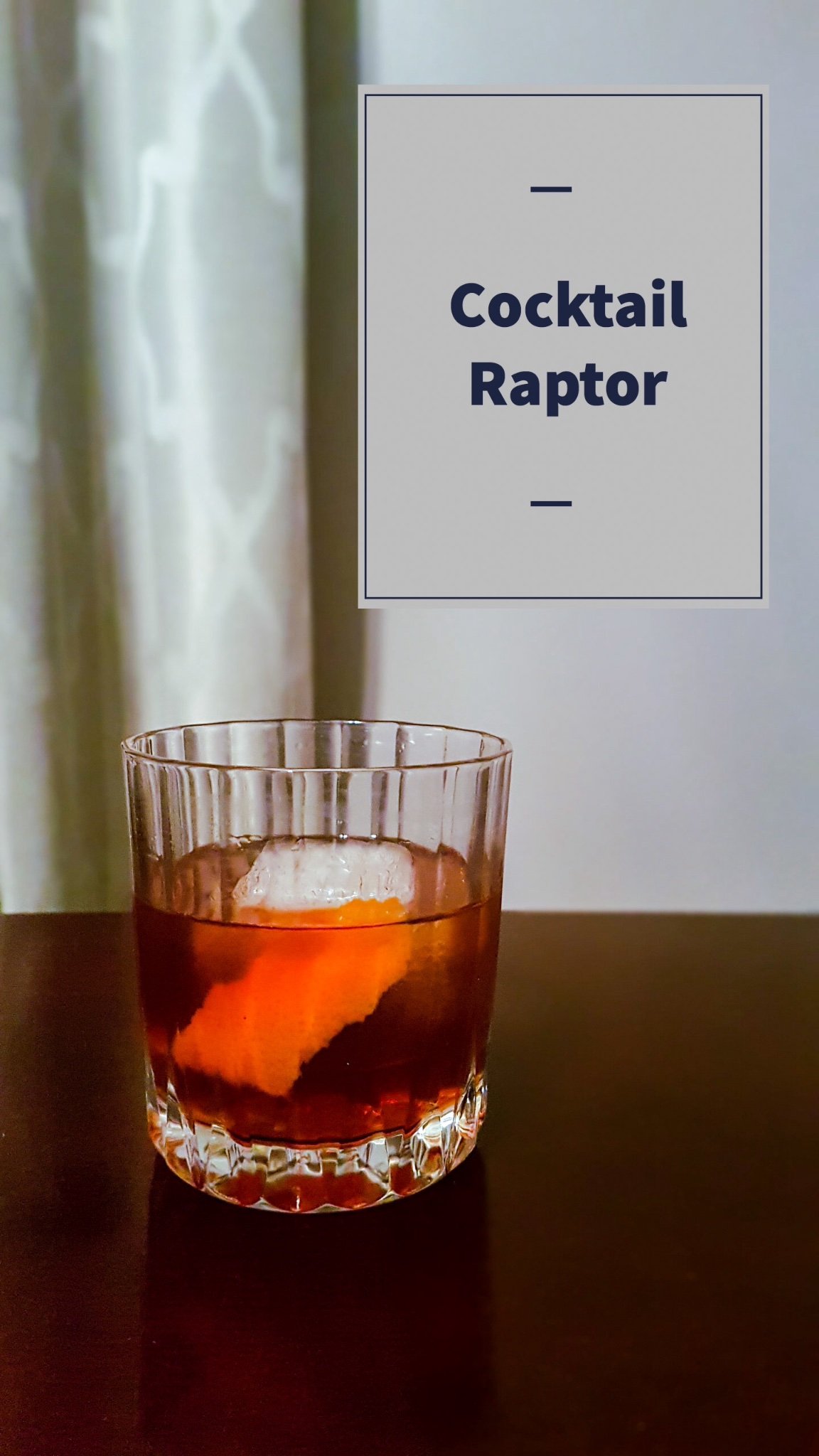 CocktailRaptor's profile picture. Raps themed cocktails on game nights