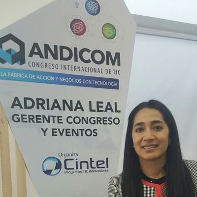 Gerente de Congreso y Eventos @CINTELColombia @ANDICOM aleal@cintel.org.co