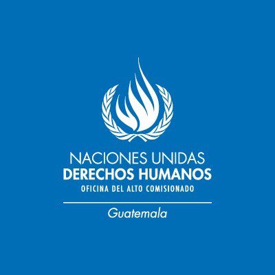 Observamos la situación de los derechos humanos en Guatemala. ONU DERECHOS HUMANOS 
ohchr-guatemala@un.org