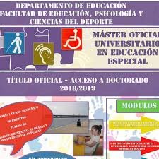 MasterEducEspec's profile picture. Este Máster Oficial se adelanta a las nuevas perspectivas de la Universidad que viene y contempla en esencia un nuevo modelo de docencia y aprendizaje.