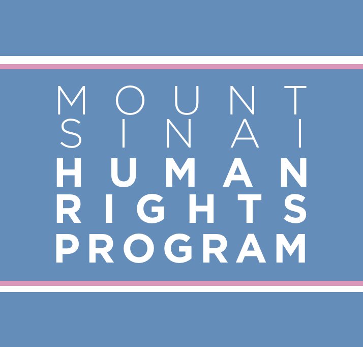 Student-led, faculty-directed clinic at @IcahnMountSinai providing medical evaluations & social services to asylum seekers & survivors of human rights abuses