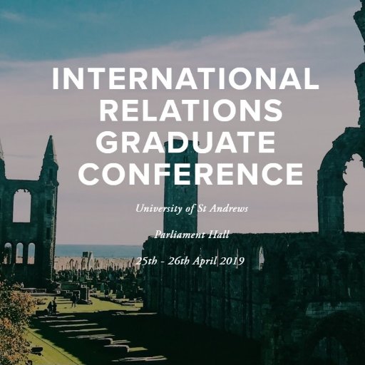 University of St Andrews, Parliament Hall 25th - 26th April 2019