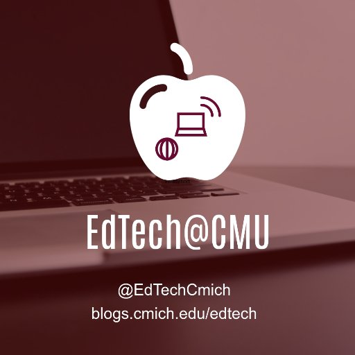 EdTechCmich's profile picture. Sharing news from students and faculty who are engaged with Educational Technology at Central Michigan University. #MALDT