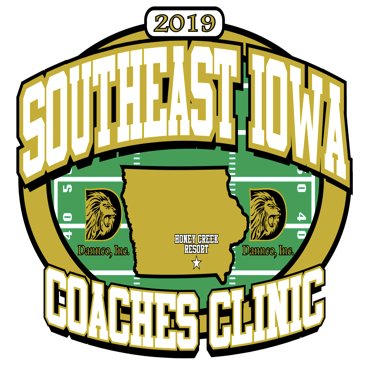 8th Annual S.E. Iowa Coaches Clinic. April 19 & 20, 2023.  Honey Creek Resort, 12633 Resort Dr, Moravia, IA 52571