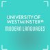 Languages at Westminster (@wminlanguages) Twitter profile photo