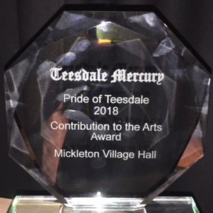 Award winning village hall in beautiful Teesdale. #MickletonLive #PerformMickleton #TeesdaleCinema