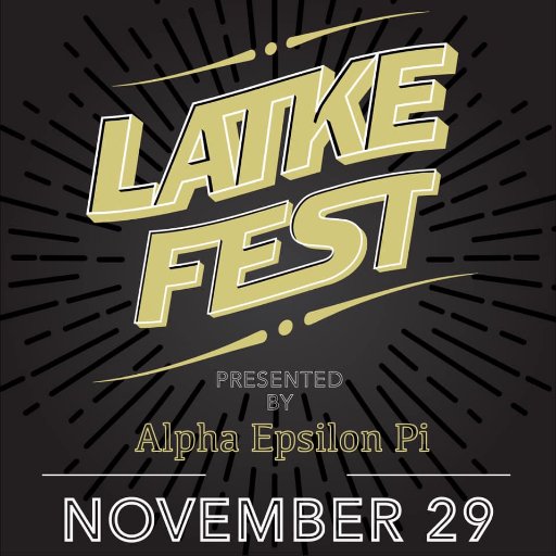 Your source for all Latkefest news and updates. Spread the word about AEPi's effort to Repair the World and help Alpha Epsilon Pi reach their goal of $10,000.