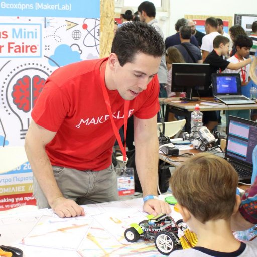 Computer scientist • Educator • Mentor for Creativity & Innovation • Founder @MakerlabGR • Organizer @WeGoSTEMGreece
