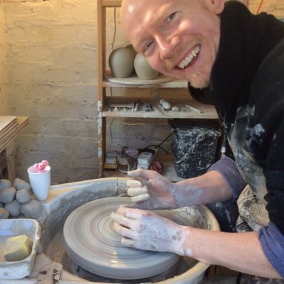 Pottery made in Scotland. Thrown on the potter's wheel and individually hand-painted.